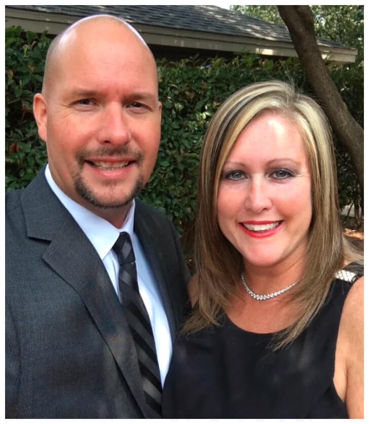 Ben Shackelford with his wife Wendy